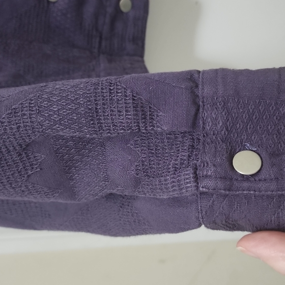 Purple Coldwater Creek Jacket - Picture 6 of 8